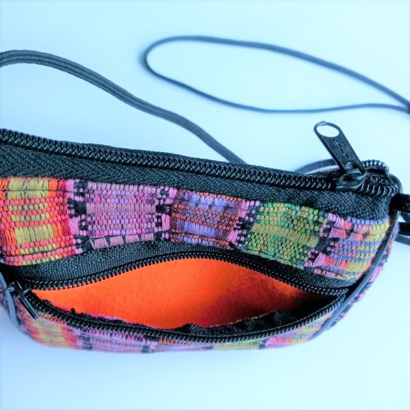 Ethnic Fabric Cotton Mini Cross Body Bag - Picture 3 of 6